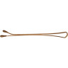 Невидимки 60 мм прямые, коричневые (200 гр.) DEWAL SLN60P-3/200